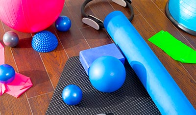 Du matériel de Pilates adapté