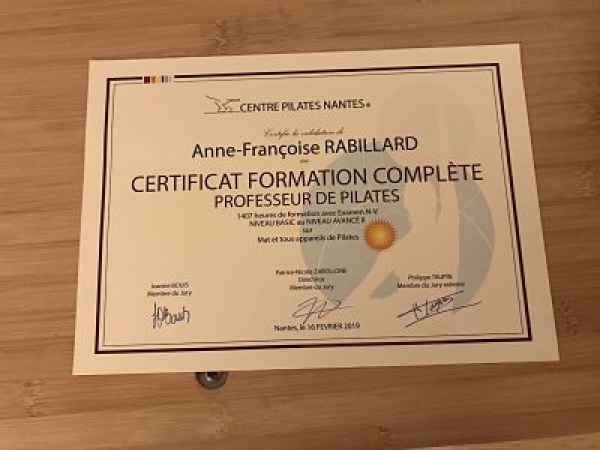 Diplome Formation complète 