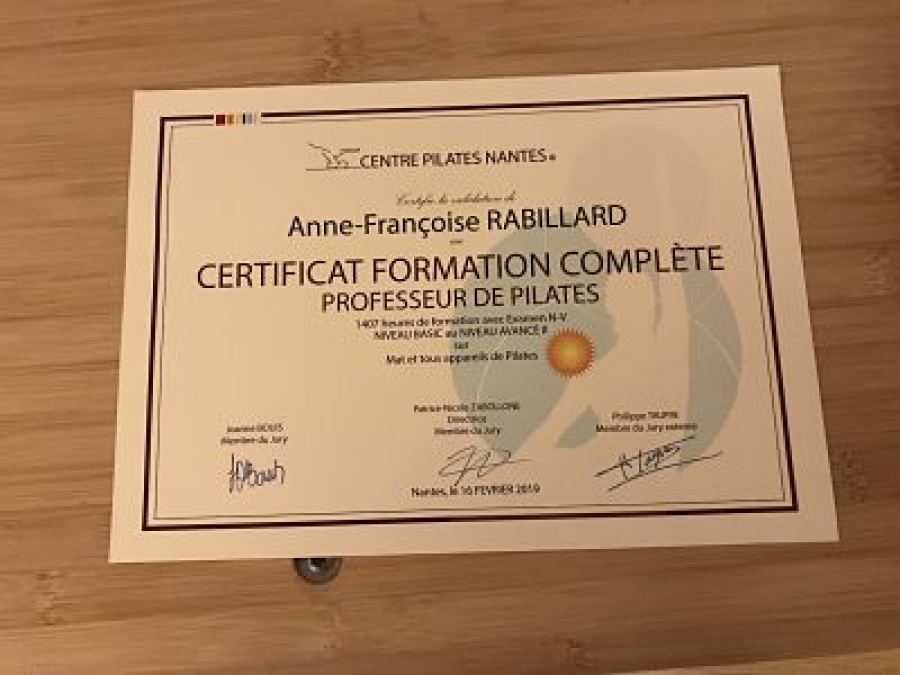 Ma formation Pilates